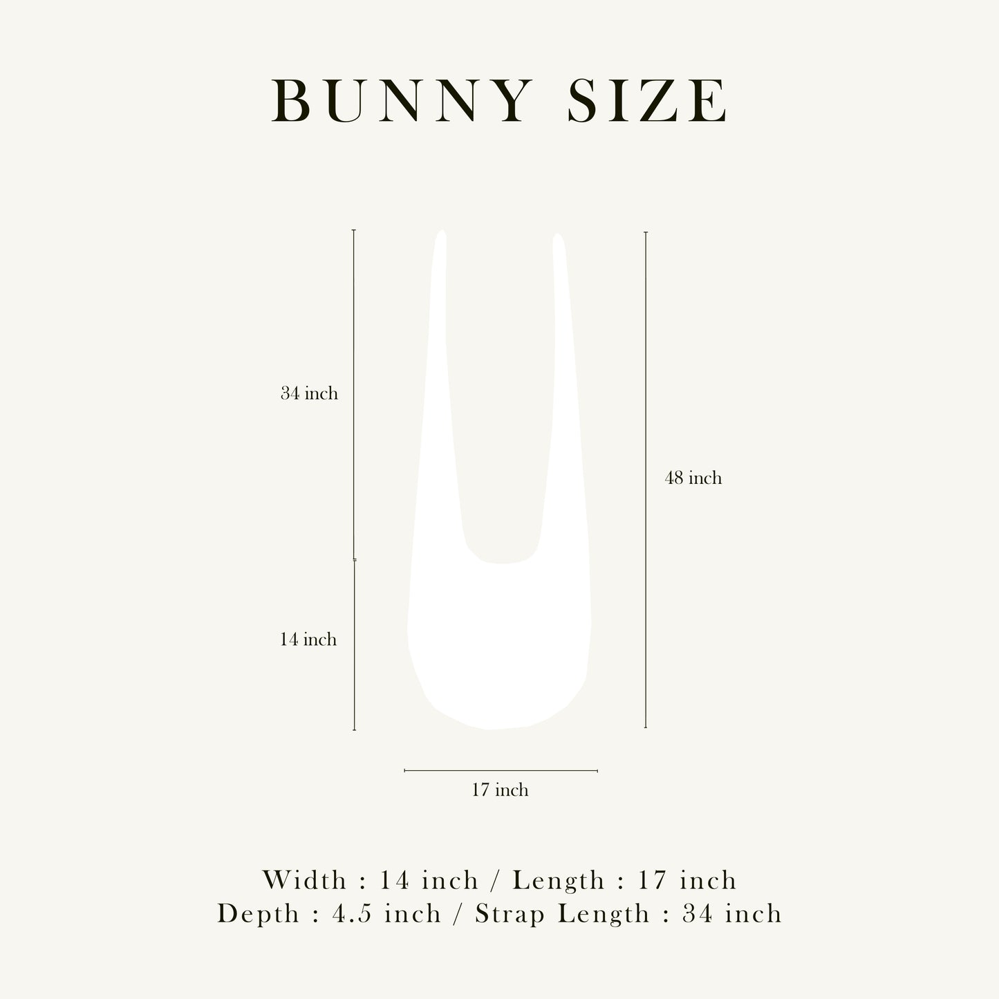 Limona Rosier Bunny Bag