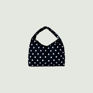 MINI BUTTER BAG - MIDNIGHT POLKA DOT