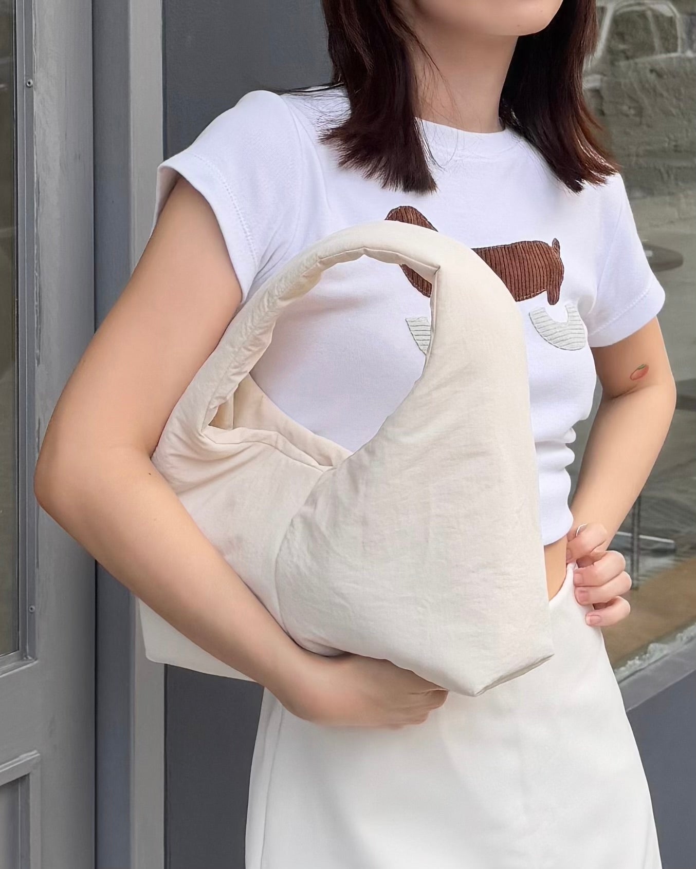MINI BUTTER BAG - BARLEY