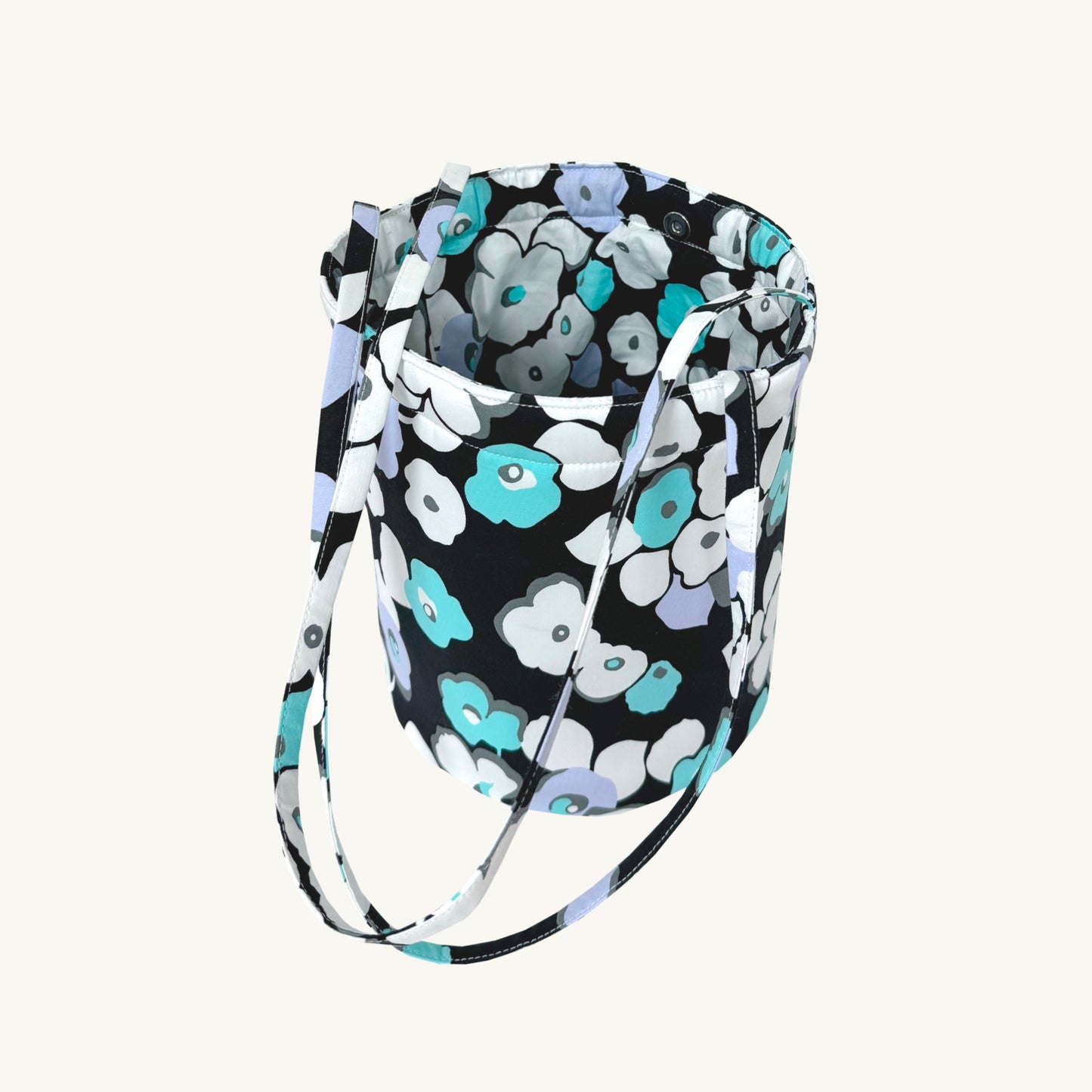 Hydrangea Garden Bucket Bag