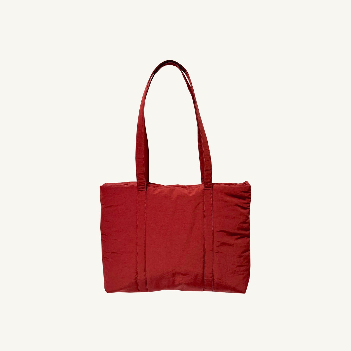 Cinnamon Puffer Shoulder Bag