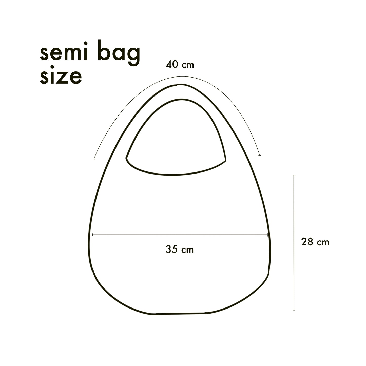 Baby Pink Circle Semi Bag