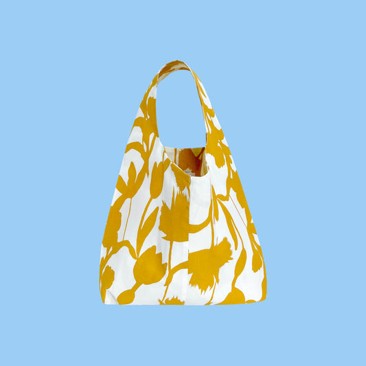 Mustard Floral Mini Bag