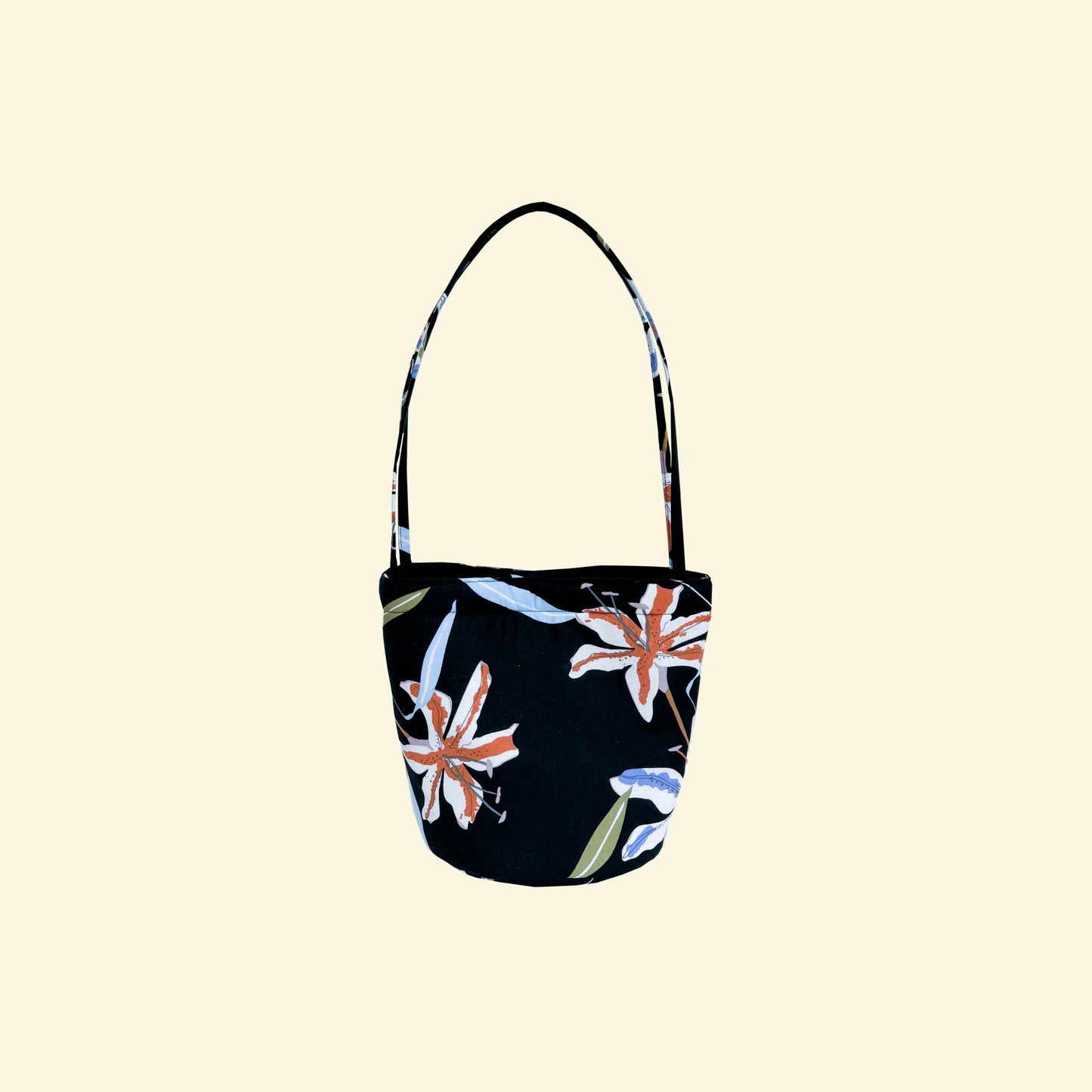 Oriental Lily Bucket Bag