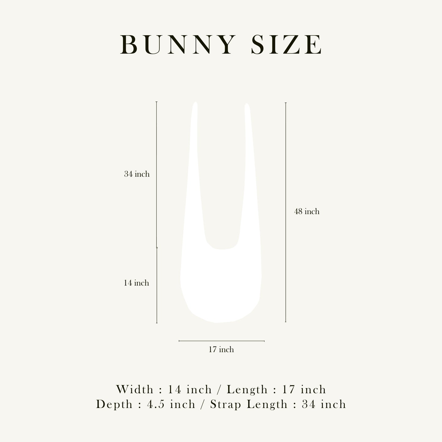 Limona Rosier Bunny Bag