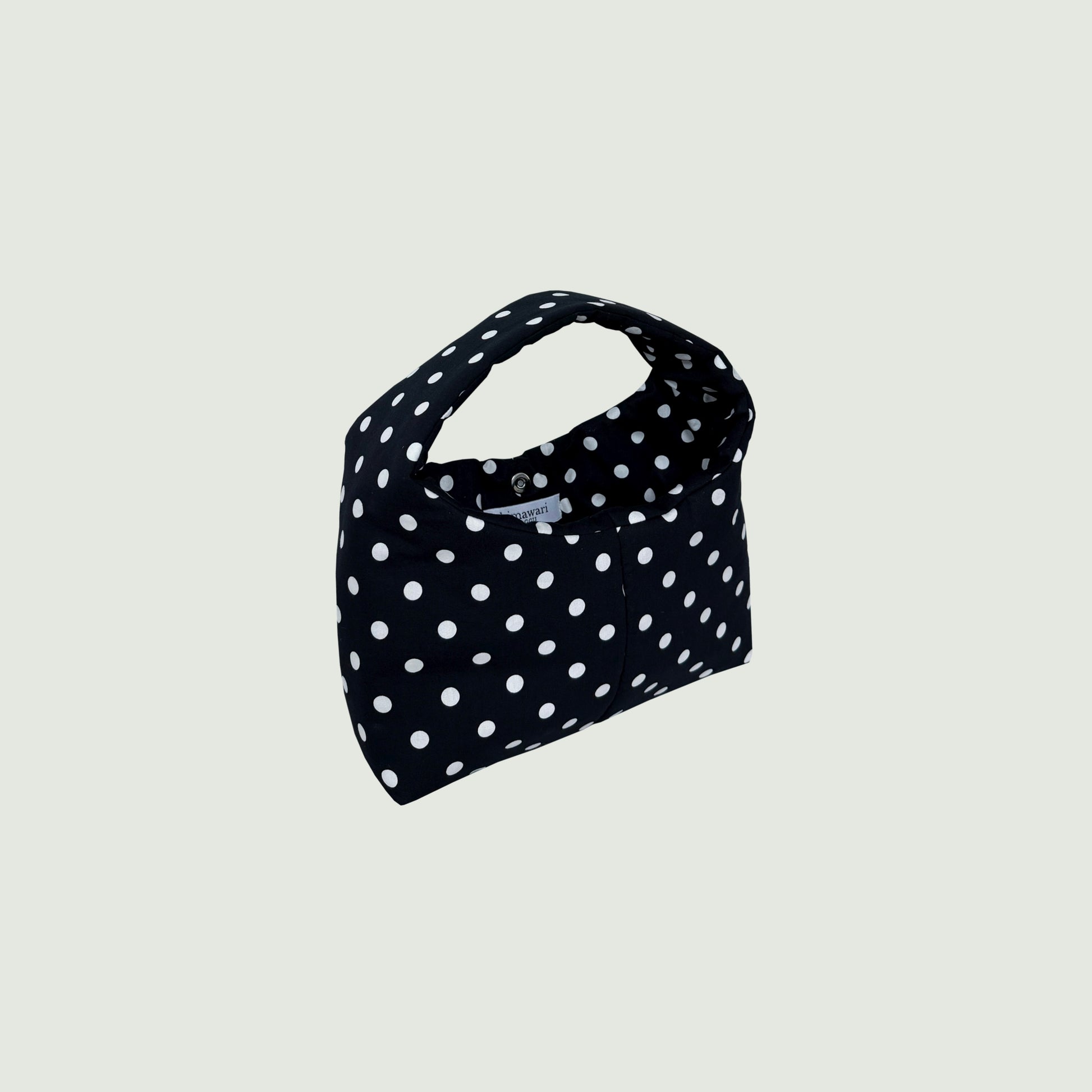 MINI BUTTER BAG - MIDNIGHT POLKA DOT