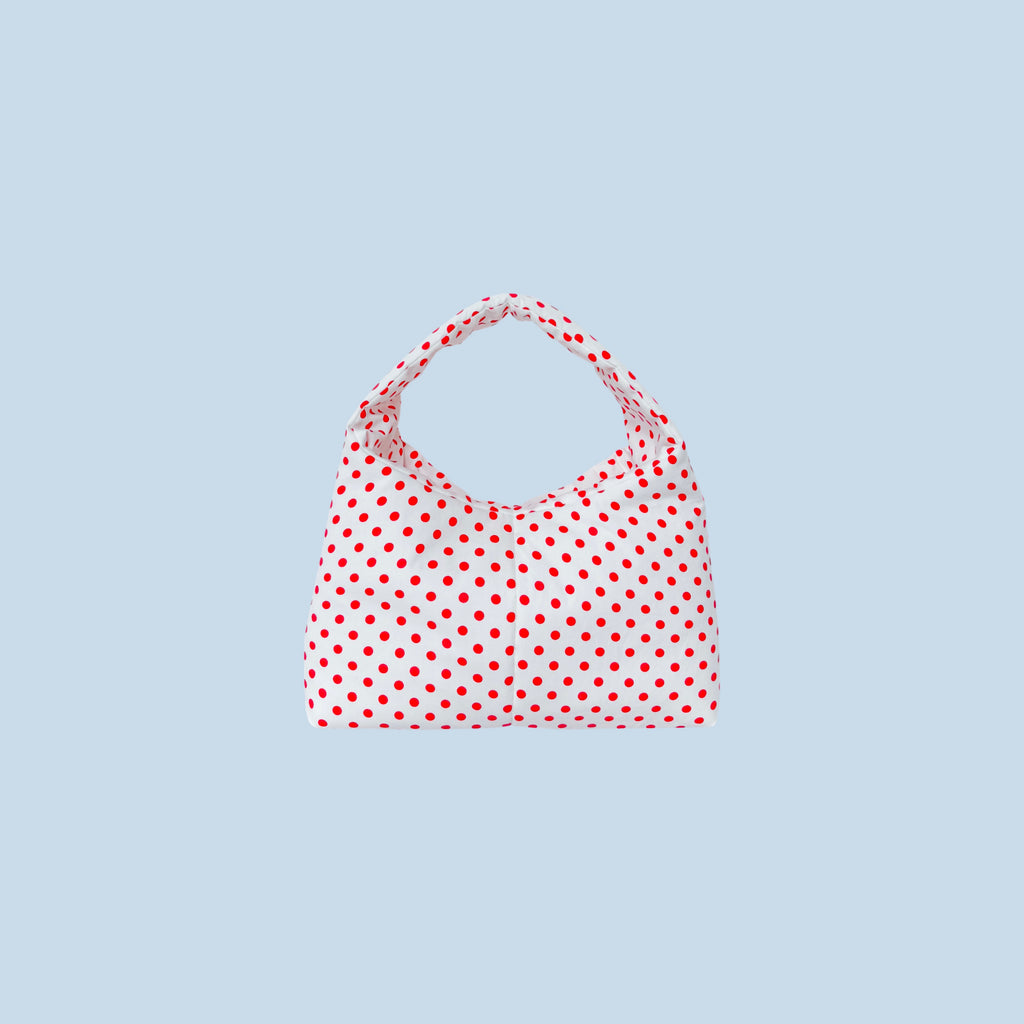 MINI BUTTER BAG - CHERRY POLKA DOT