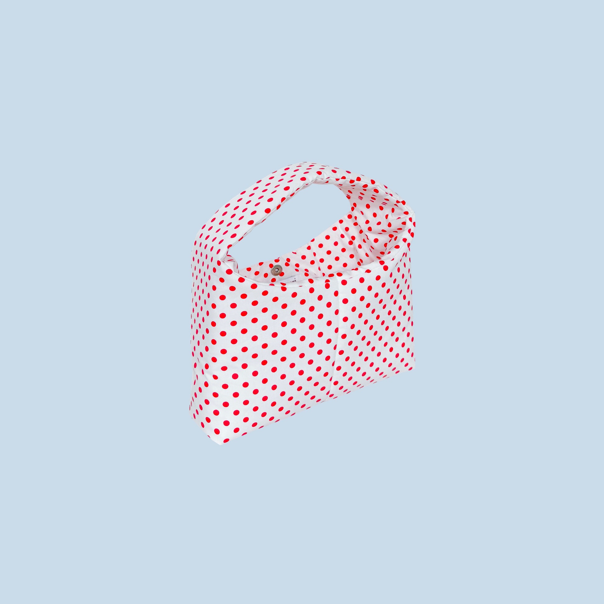 MINI BUTTER BAG - CHERRY POLKA DOT