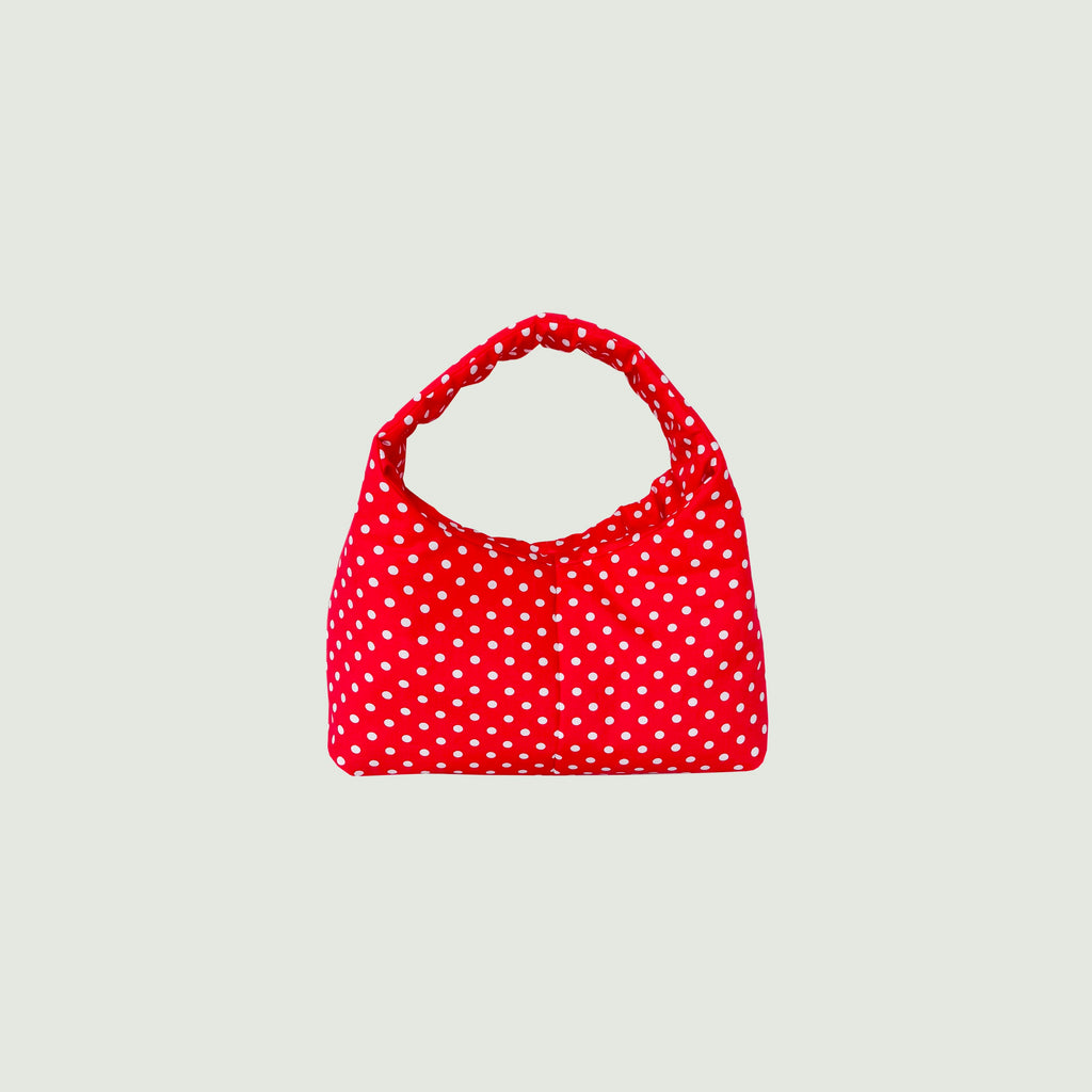 MINI BUTTER BAG - APPLE POLKA DOT