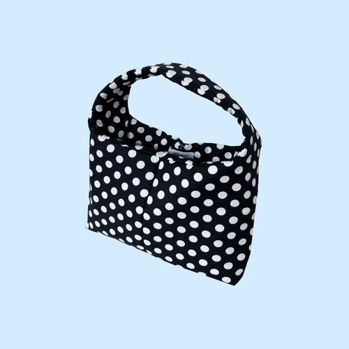 BUTTER BAG - COAL POLKA DOT