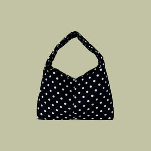BUTTER BAG - MIDNIGHT POLKA DOT