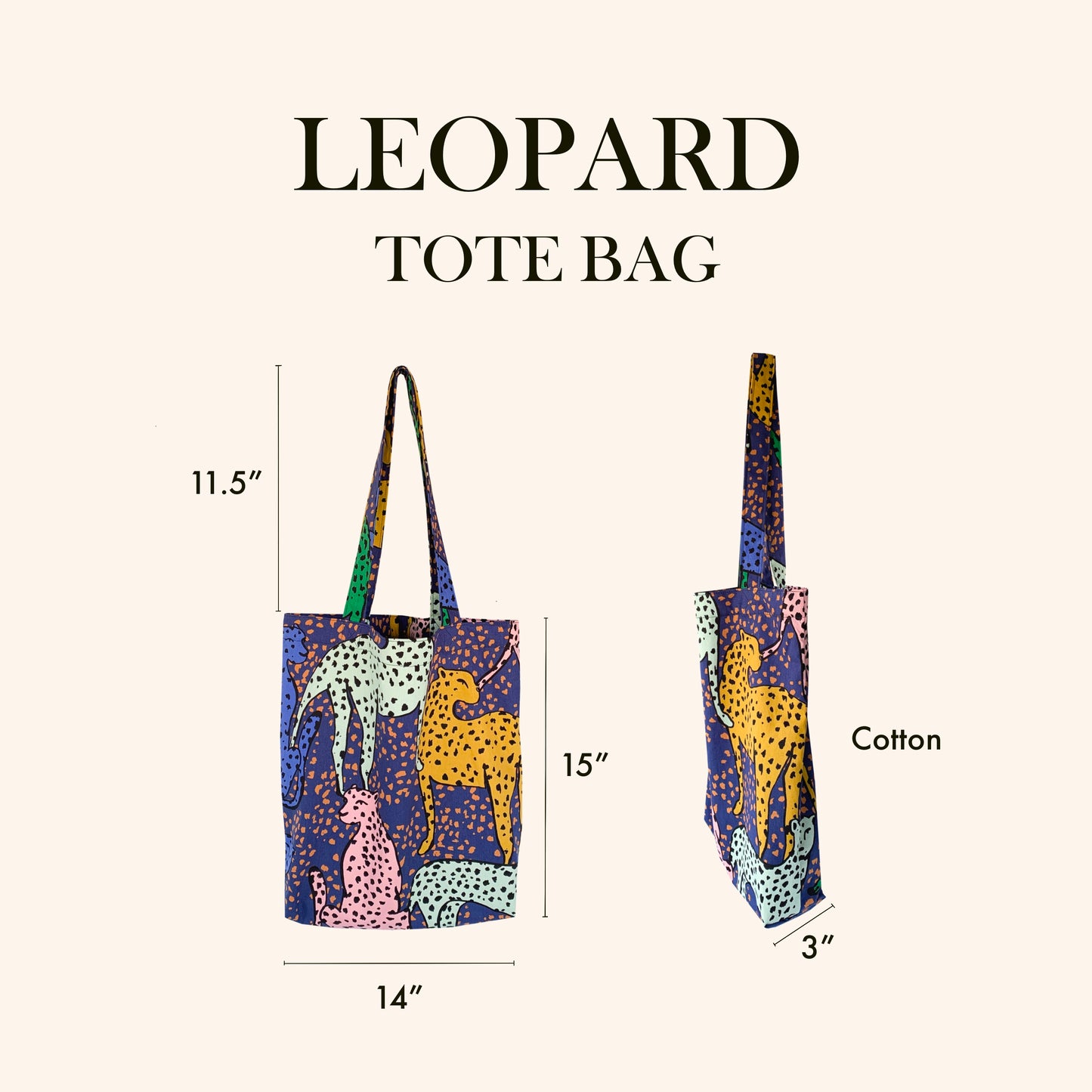 Leopard Tote Bag