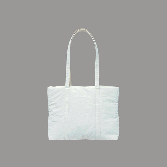 Vanilla Puffer Shoulder Bag