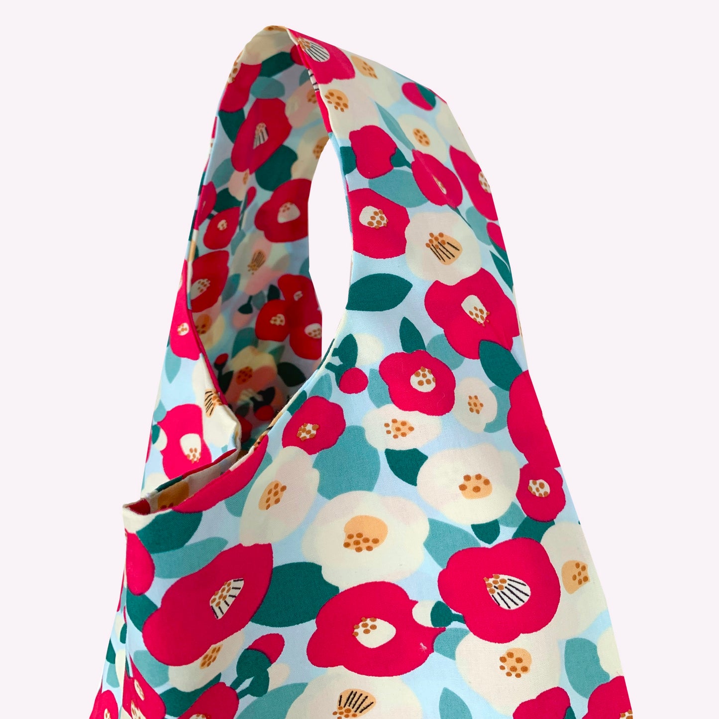 Raspberry Poppy Mini Bag