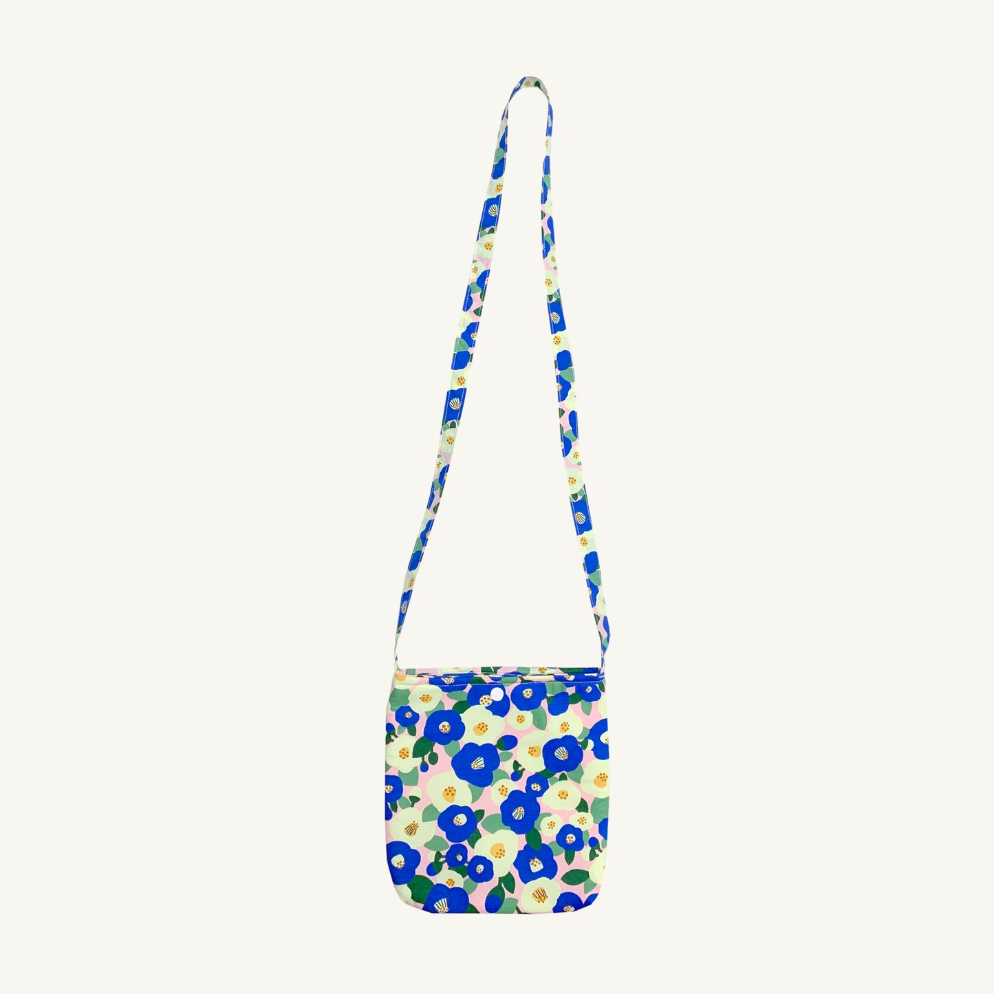 Blueberry Poppy Crossbody Bag